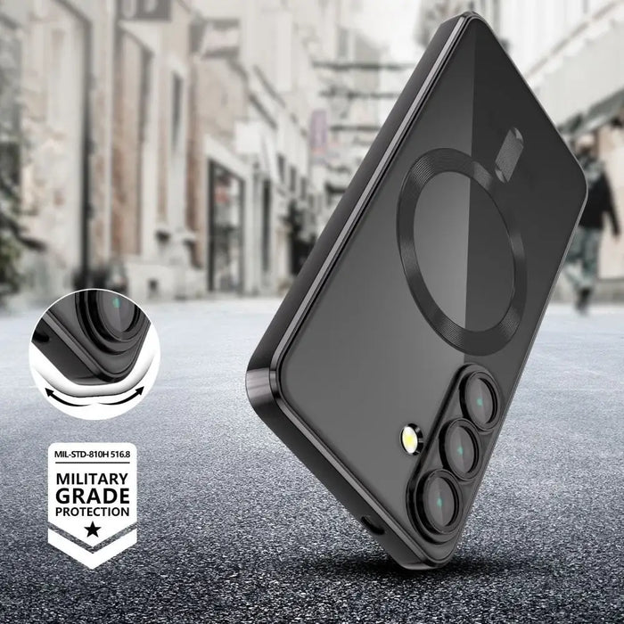Tech-Protect MagFlex MagSafe Case for Samsung Galaxy A36 5G - Black - Cell phone cases and covers<<<HurtelXML