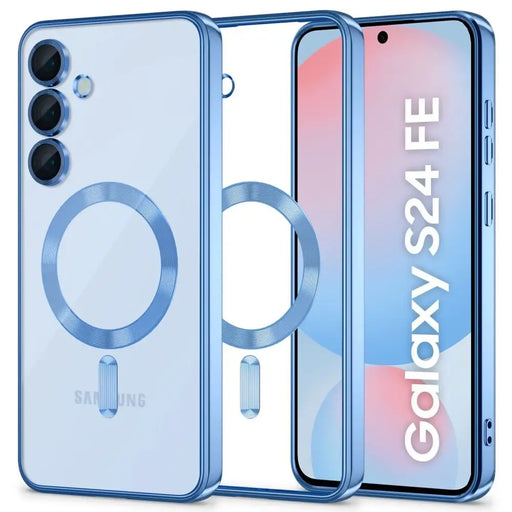Tech-Protect MagFlex MagSafe case for Samsung Galaxy S24 FE - blue - Cell phone cases and covers<<<HurtelXML