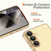 Tech-Protect MagFlex MagSafe Case for Samsung Galaxy S25 - Transparent Gold - Cell phone cases and covers<<<HurtelXML