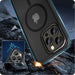 Tech-Protect MagMat 2 MagSafe Case for iPhone 15 Pro Max - Matte Black - Cell phone cases and covers<<<HurtelXML