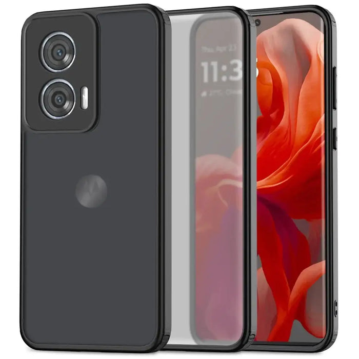 Tech-Protect MagMat Case for Motorola Moto G85 5G - Matte Black - Cell phone cases and covers<<<HurtelXML