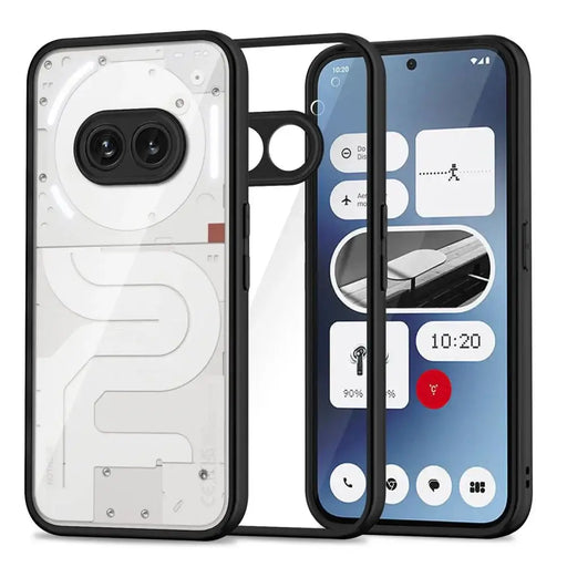 Tech-Protect MagMat Case for Nothing Phone 2A - Black and Clear - Cell phone cases and covers<<<HurtelXML