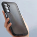 Tech-Protect MagMat Case for Samsung Galaxy M35 5G - Matte Black - Cell phone cases and covers<<<HurtelXML