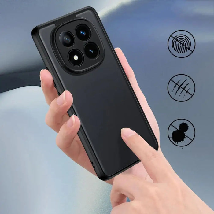 Tech-Protect MagMat Case for Xiaomi Redmi Note 14 Pro 5G / Poco X7 5G - Matte Black - Cell phone cases