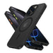 Tech-Protect MagMat Magsafe 3-set iPhone 16 Pro Case - Matte Black - Cell phone cases and covers<<<HurtelXML