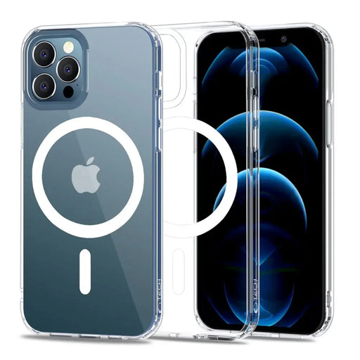Tech-Protect MagMat MagSafe Case for iPhone 12 / 12 Pro - Clear - Cell phone cases and covers<<<HurtelXML