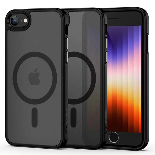 Tech-Protect MagMat MagSafe Case for iPhone 7 / 8 / SE 2020 / 2022 - Matte Black - Cell phone cases