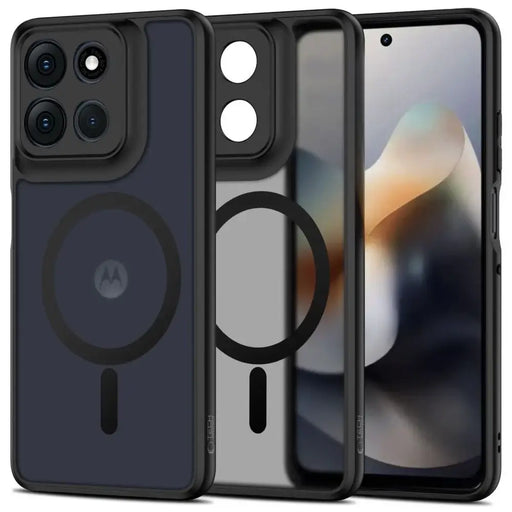 Tech-Protect MagMat MagSafe Case for Motorola Moto G56 5G - Matte Black - Cell phone cases and covers<<<HurtelXML
