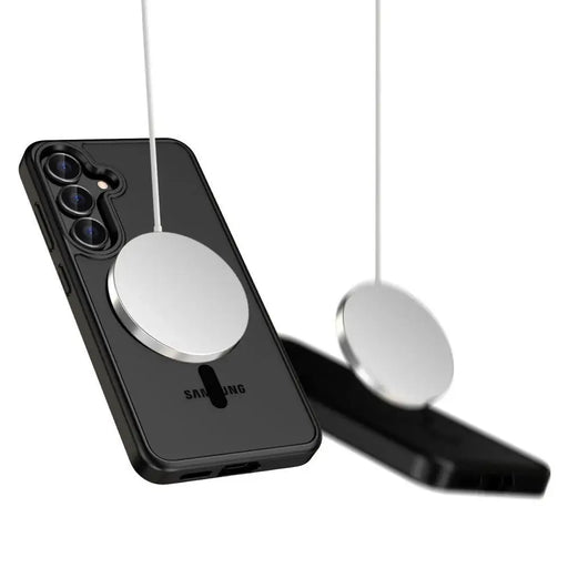 Tech-Protect MagMat MagSafe Case for Nothing Phone 3 - Black and Clear - Cell phone cases and covers<<<HurtelXML