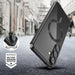 Tech-Protect MagMat MagSafe Case for Samsung Galaxy S25+ - Clear Black - Cell phone cases and covers<<<HurtelXML