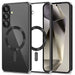 Tech-Protect MagMat MagSafe Case for Samsung Galaxy S25+ - Clear Black - Cell phone cases and covers<<<HurtelXML