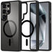 Tech-Protect MagMat MagSafe Case for Samsung Galaxy S25 Ultra - Clear Black - Cell phone cases and covers<<<HurtelXML