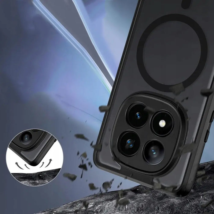 Tech-Protect MagMat MagSafe Case for Xiaomi Redmi Note 14 Pro 5G / Poco X7 5G - Matte Black - Cell phone cases