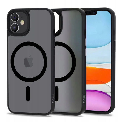 Tech-Protect MagMat MagSafe iPhone 11 Case - Matte Black - Cell phone cases and covers<<<HurtelXML