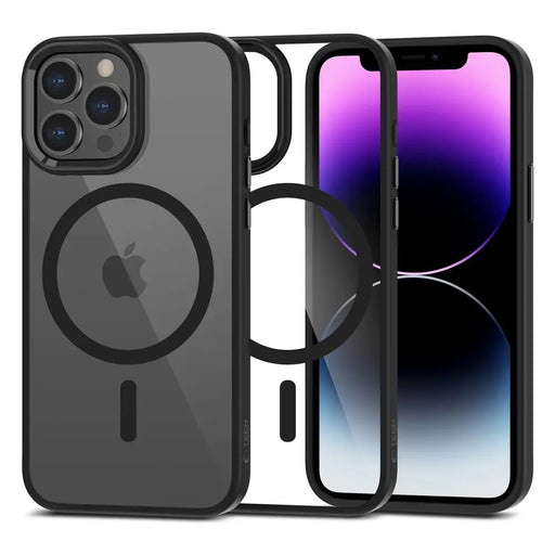 Tech-Protect MagMat MagSafe iPhone 13 Pro Max Case - Clear Black - Cell phone cases and covers<<<HurtelXML