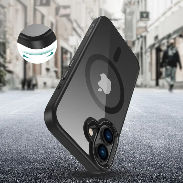 Tech-Protect MagMat MagSafe iPhone 16 Case - Clear - Cell phone cases and covers<<<HurtelXML