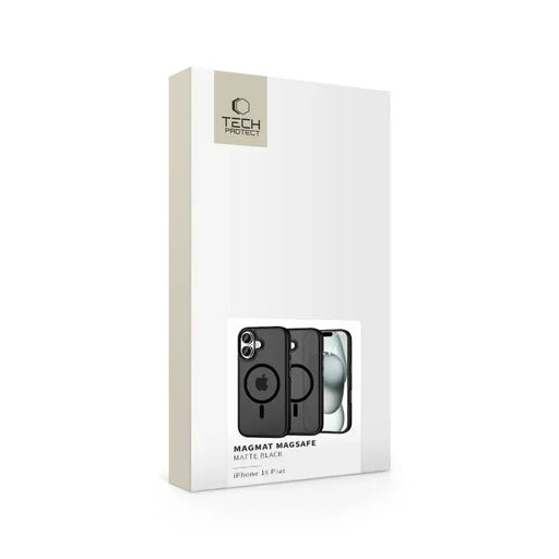 Tech-Protect MagMat MagSafe iPhone 16 Plus Case - Black - Cell phone cases and covers<<<HurtelXML