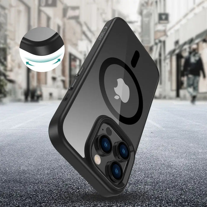 Tech-Protect MagMat MagSafe iPhone 16 Pro Case - Clear - Cell phone cases and covers<<<HurtelXML