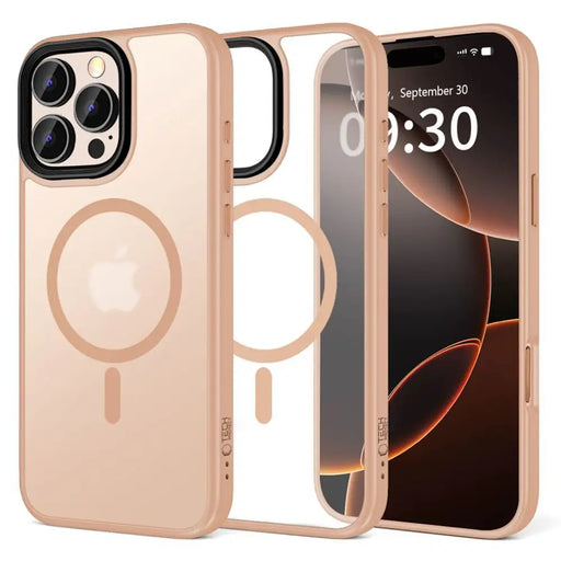 Tech-Protect MagMat MagSafe iPhone 16 Pro Case - Pink - Cell phone cases and covers<<<HurtelXML