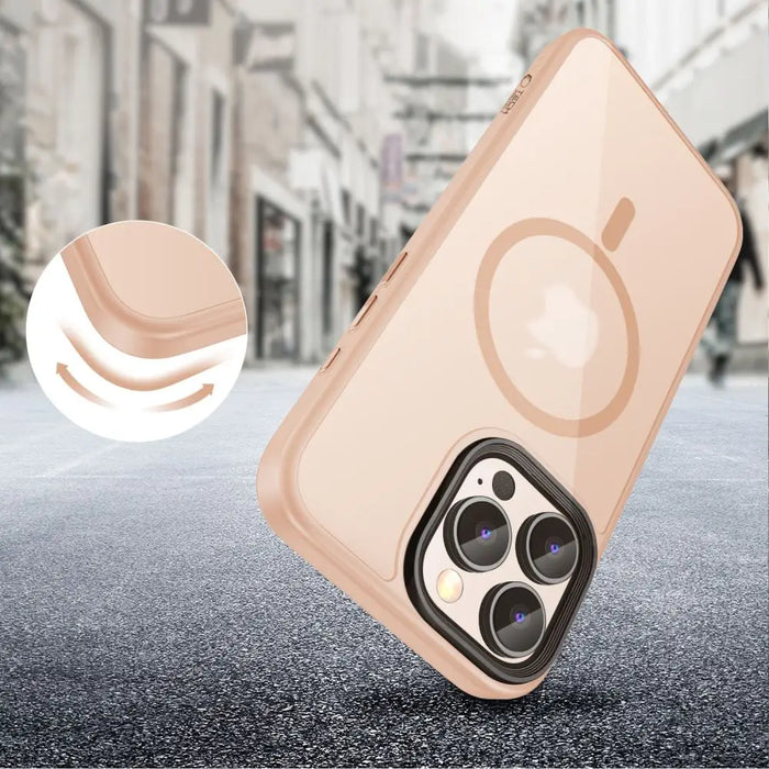 Tech-Protect MagMat MagSafe iPhone 16 Pro Case - Pink - Cell phone cases and covers<<<HurtelXML