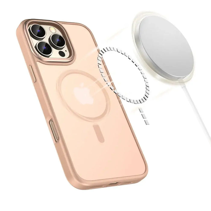 Tech-Protect MagMat MagSafe iPhone 16 Pro Case - Pink - Cell phone cases and covers<<<HurtelXML
