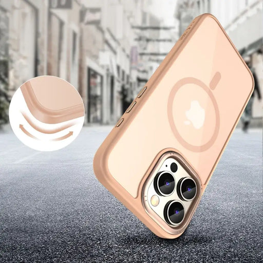 Tech-Protect MagMat MagSafe iPhone 16 Pro Case - Pink - Cell phone cases and covers<<<HurtelXML