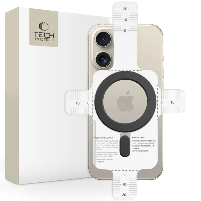 Tech-Protect MagMat MagSafe Magnetic Ring Universal - Black - Cell phone cases and covers<<<HurtelXML