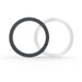 Tech-Protect MagMat MagSafe magnetic ring universal - black / silver (2 pcs.) - Cell phone cases and covers<<<HurtelXML