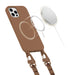 Tech-Protect MagNecklace MagSafe Case for iPhone 12 / 12 Pro - Brown - Cell phone cases and covers<<<HurtelXML