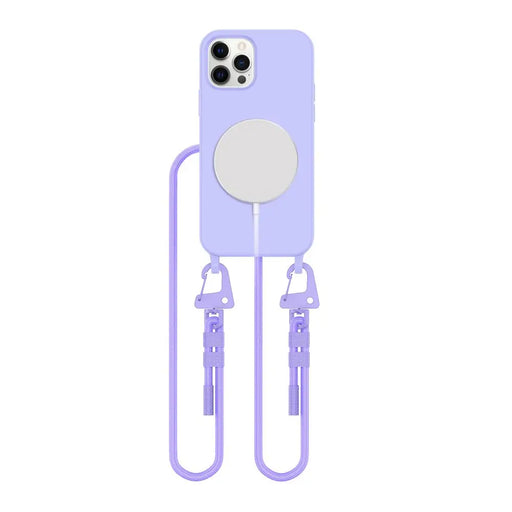 Tech-Protect MagNecklace MagSafe Case for iPhone 12 / 12 Pro - Lavender - Cell phone cases and covers<<<HurtelXML