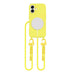 Tech-Protect MagNecklace MagSafe Case with Lanyard for iPhone 16 - Yellow - Cell phone cases and covers<<<HurtelXML