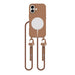 Tech-Protect MagNecklace MagSafe case with lanyard for iPhone 16 - brown - Cell phone cases and covers<<<HurtelXML