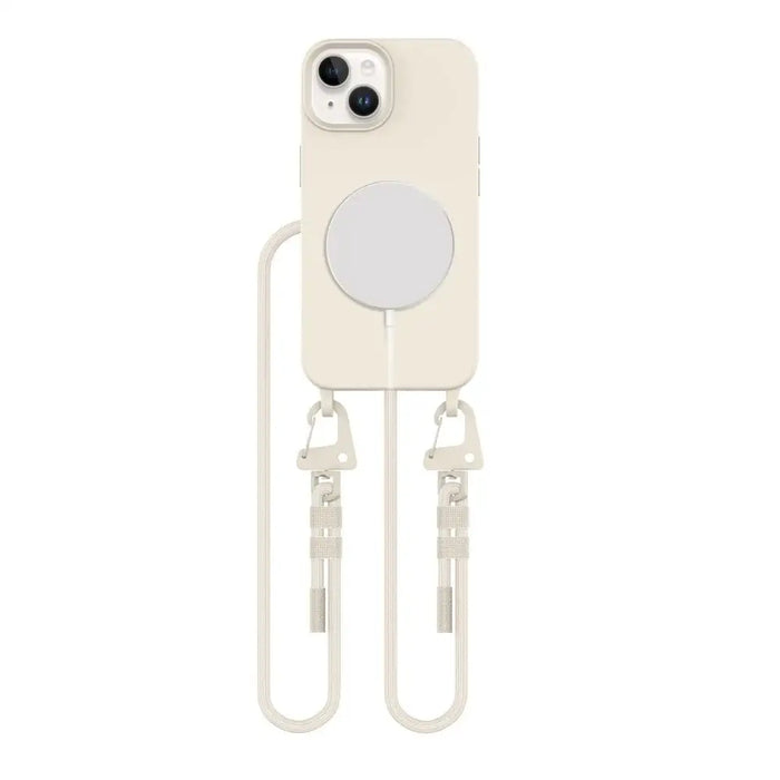 Tech-Protect MagNecklace MagSafe iPhone 13 Case - Beige - Cell phone cases and covers<<<HurtelXML