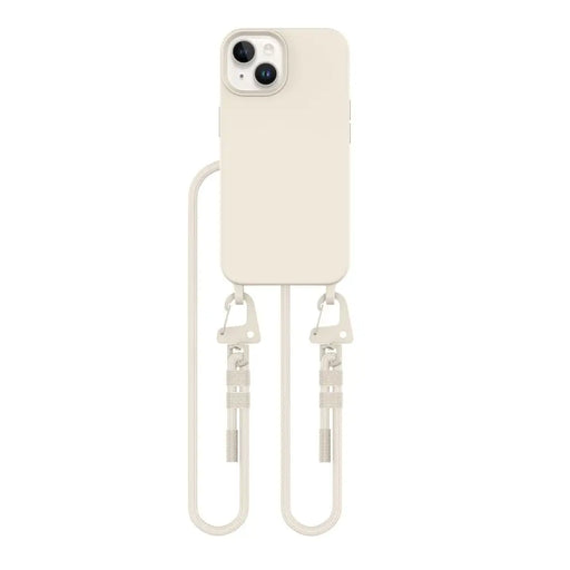 Tech-Protect MagNecklace MagSafe iPhone 15 Case - Beige - Cell phone cases and covers<<<HurtelXML