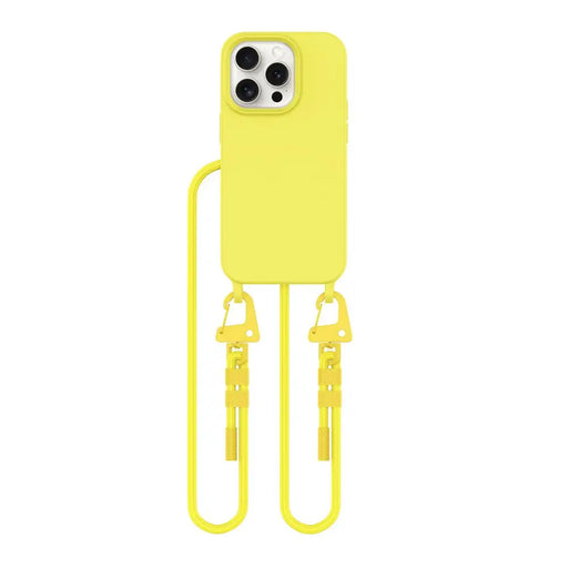 Tech-Protect MagNecklace MagSafe iPhone 15 Pro Case - Yellow - Cell phone cases and covers<<<HurtelXML