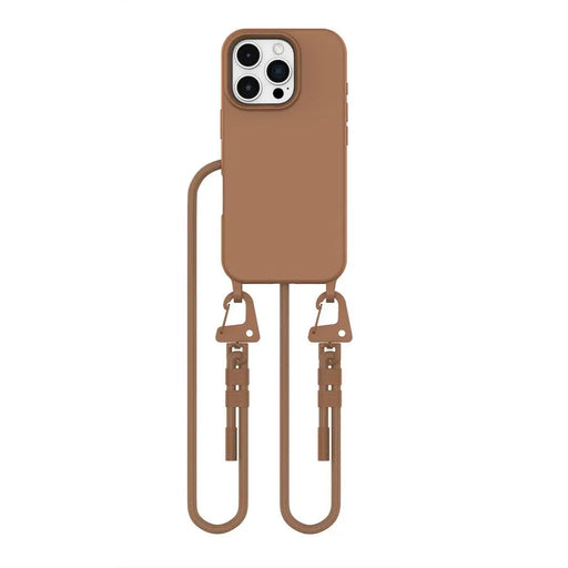 Tech-Protect MagNecklace MagSafe iPhone 16 Pro Case - Brown - Cell phone cases and covers<<<HurtelXML