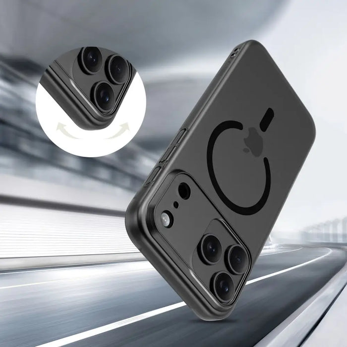 Tech-Protect MagSlim MagSafe case for iPhone 17 - matte black - Cell phone cases and covers<<<HurtelXML