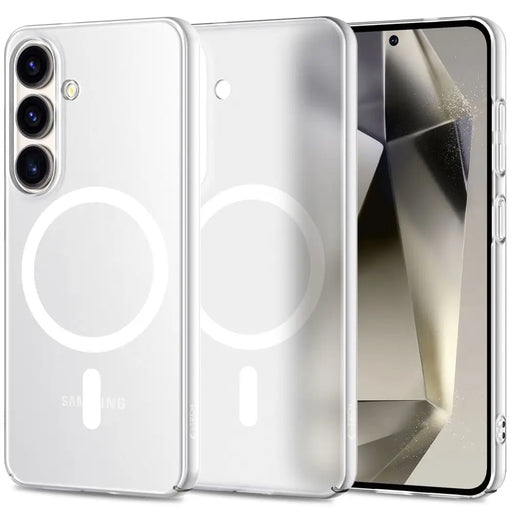 Tech-Protect MagSlim MagSafe Case for Samsung Galaxy S25 - Clear - Cell phone cases and covers<<<HurtelXML