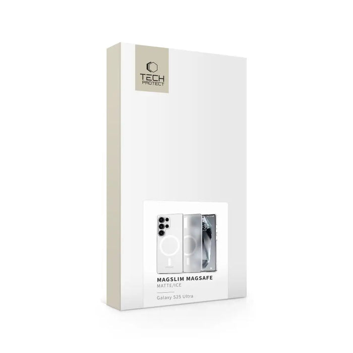 Tech-Protect MagSlim MagSafe Case for Samsung Galaxy S25 Ultra - Clear - Cell phone cases and covers<<<HurtelXML