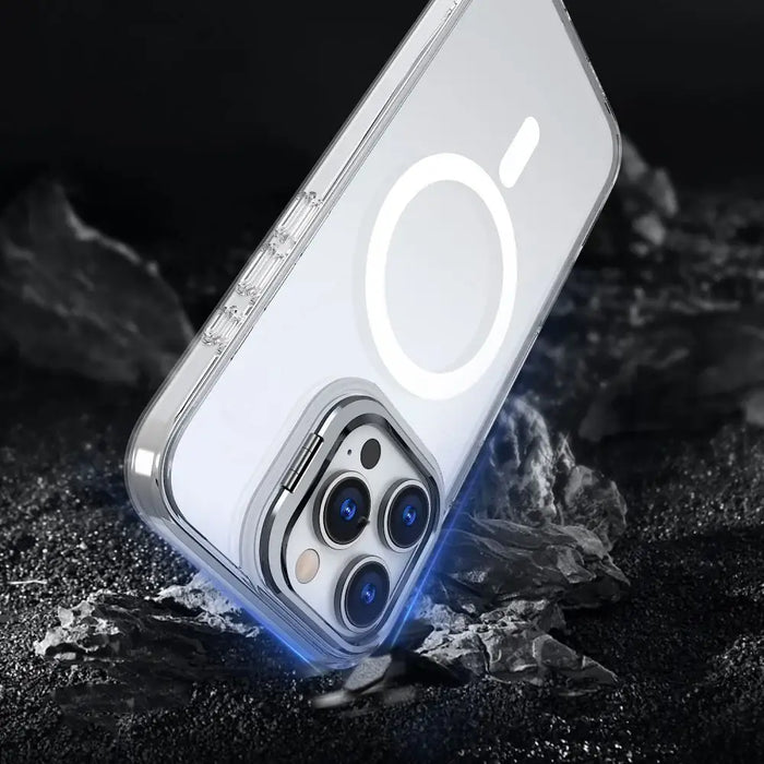 Tech-Protect MagStand MagSafe Case for iPhone 16 Pro Max - Clear - Cell phone cases and covers<<<HurtelXML