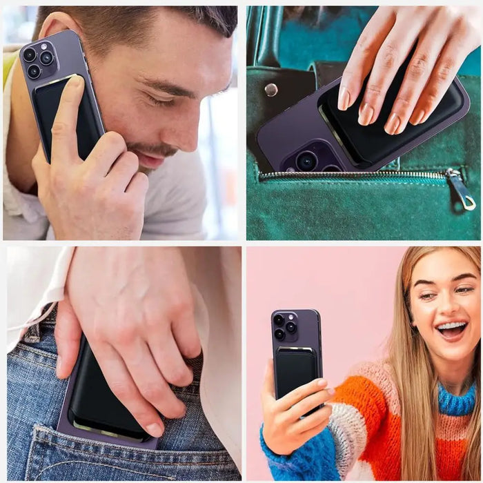 Tech-Protect MagWallet Magsafe Case - Blue - Cell phone cases and covers<<<HurtelXML