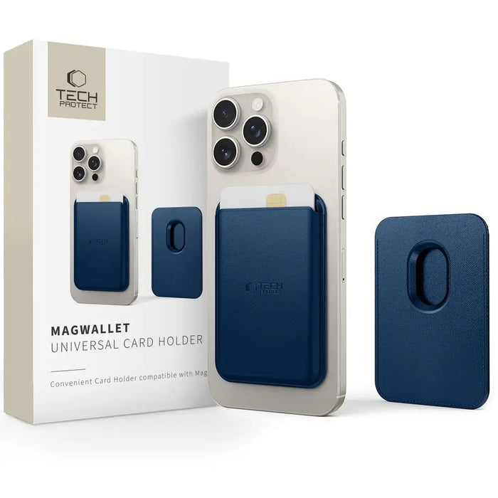 Tech-Protect MagWallet Magsafe Case - Blue - Cell phone cases and covers<<<HurtelXML