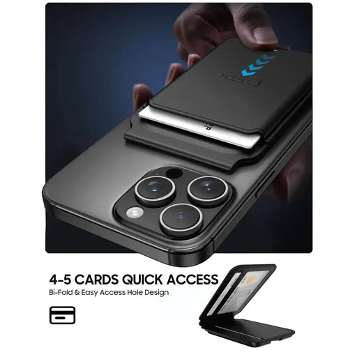 Tech-Protect MagWallet Stand MagSafe Universal Case - Black - Cell phone cases and covers<<<HurtelXML
