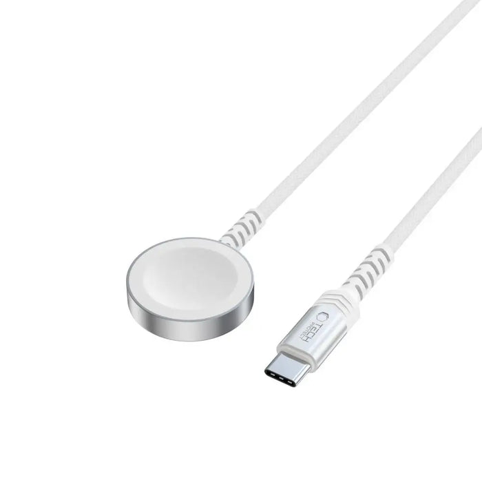 Tech-Protect MC01 UltraBoost Magnetic Charger USB-C Cable 120 cm - white - Cell phone USB charger<<<HurtelXML