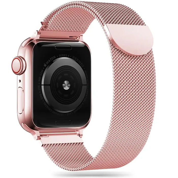 Tech-Protect MilaneseBand for Apple Watch 4 / 5 / 6 / 7 / 8 / 9 / SE / Ultra 1 / 2 (42/44/45/49 mm) - Pink - Other cell