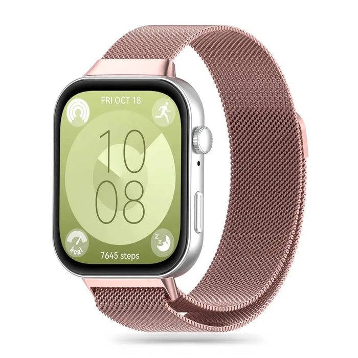 Tech-Protect MilaneseBand for Huawei Watch Fit 3 - Pink - Other cell phone equipment<<<HurtelXML