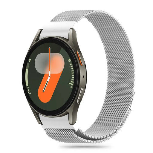 Tech-Protect MilaneseBand for Samsung Galaxy Watch 4 / 5 / 5 Pro / 6 / 7 / FE - Silver - Other cell phone