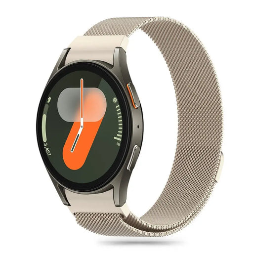 Tech-Protect MilaneseBand for Samsung Galaxy Watch 4 / 5 / 5 Pro / 6 / 7 / FE - gold - Other cell phone