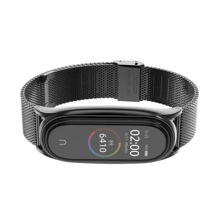 Tech-Protect MilaneseBand Strap for Xiaomi Mi Smart Band 5 / 6 / 6 NFC - Black - Other cell phone equipment<<<HurtelXML