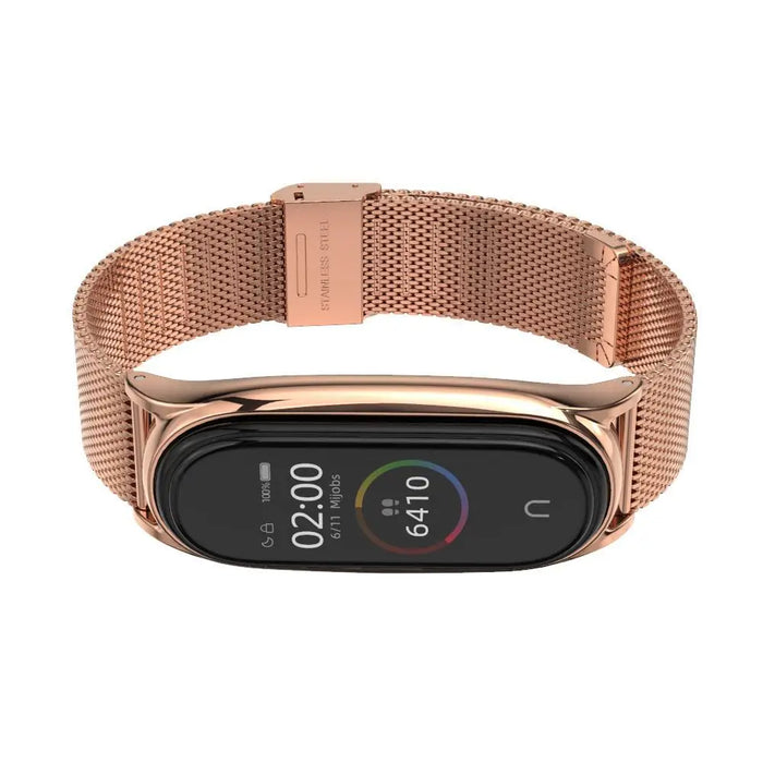 Tech-Protect MilaneseBand Strap for Xiaomi Mi Smart Band 5 / 6 / 6 NFC - Pink - Other cell phone equipment<<<HurtelXML